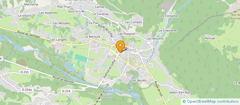 localisation de l'entreprise MONSIEUR STEPHEN JOHN GRIFFIN à SAMOENS