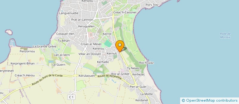 localisation de l'entreprise MONSIEUR STEPHEN KENT  CARANTEC