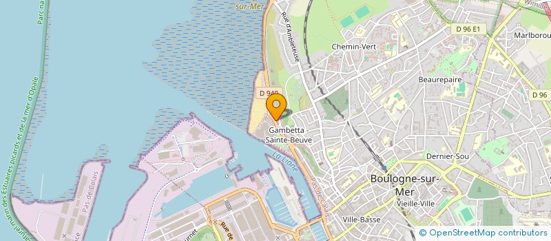 localisation de l'entreprise MONSIEUR STEPHEN LE POITEVIN à BOULOGNE-SUR-MER