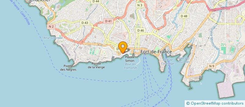 localisation de l'entreprise MONSIEUR STEPHEN MARIE-SAINTE  FORT-DE-FRANCE