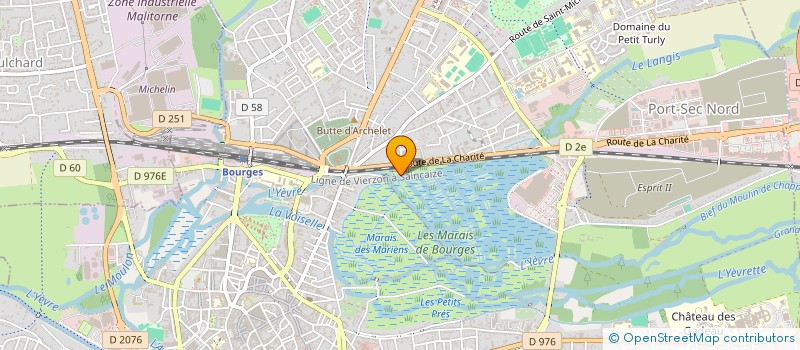 localisation de l'entreprise MONSIEUR STEPHEN MARQUANT  BOURGES