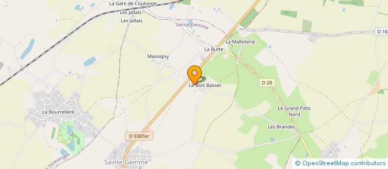 localisation de l'entreprise MONSIEUR STEPHEN MARSHALL à SAINTE-GEMME