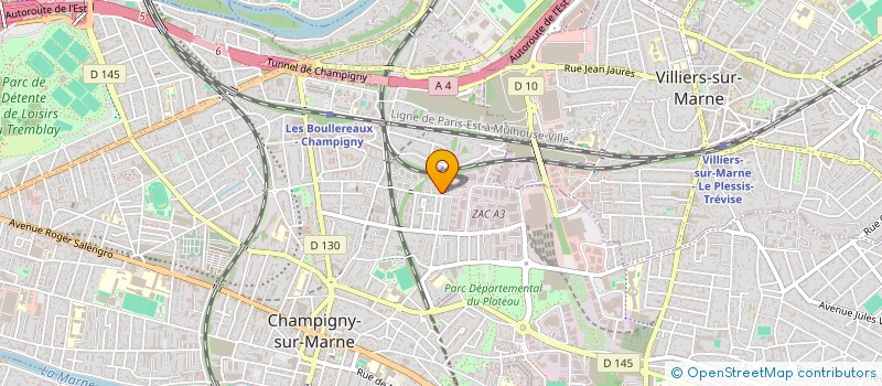 localisation de l'entreprise MONSIEUR STEPHEN MARTIN à CHAMPIGNY-SUR-MARNE