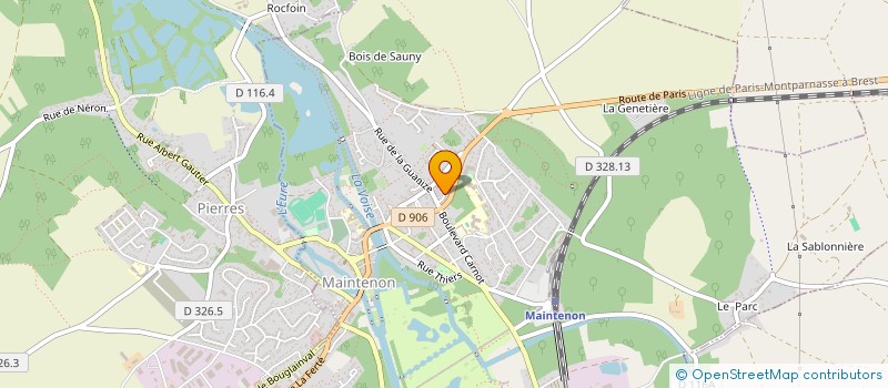 localisation de l'entreprise MONSIEUR STEPHEN MASSON à MAINTENON