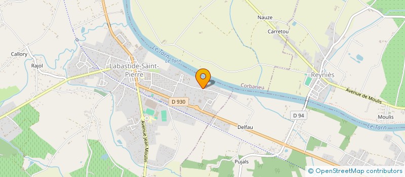 localisation de l'entreprise MONSIEUR STEPHEN MAURICE  LABASTIDE-SAINT-PIERRE