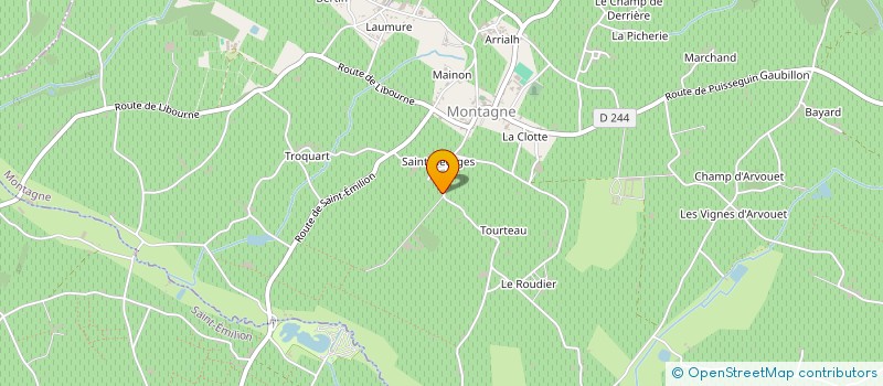 localisation de l'entreprise MONSIEUR STEPHEN MCMAHON  PUISSEGUIN