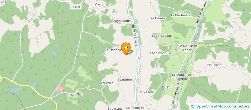 localisation de l'entreprise MONSIEUR STEPHEN MOORE  CHANTERAC