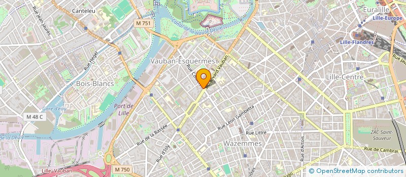 localisation de l'entreprise MONSIEUR STEPHEN MOYSON  LILLE