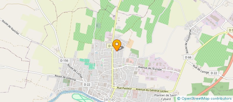 localisation de l'entreprise MONSIEUR STEPHEN PATRIQUE GIL VERRECCHIA à JARNAC