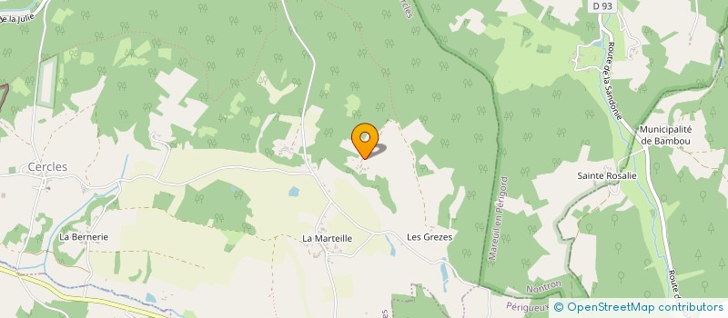 localisation de l'entreprise MONSIEUR STEPHEN PETTS  LA TOUR-BLANCHE-CERCLES