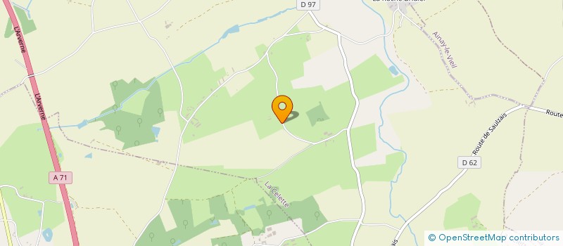 localisation de l'entreprise MONSIEUR STEPHEN PETTY  LA CELETTE