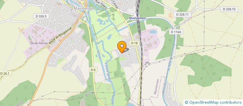 localisation de l'entreprise MONSIEUR STEPHEN PICHEREAU à MAINTENON