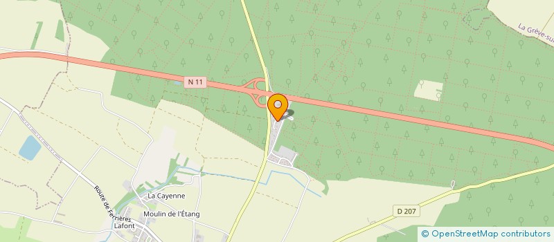 localisation de l'entreprise MONSIEUR STEPHEN POULARD  BENON