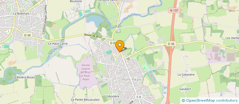 localisation de l'entreprise MONSIEUR STEPHEN RENIMEL  PONT-PEAN