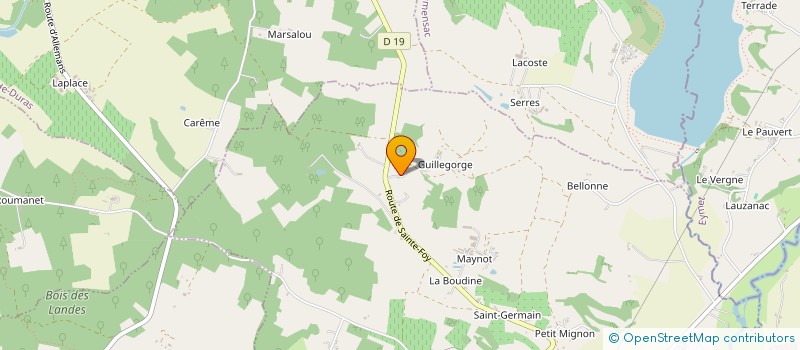 localisation de l'entreprise MONSIEUR STEPHEN ROBBINS  LA SAUVETAT-DU-DROPT