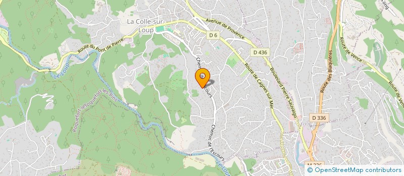 localisation de l'entreprise MONSIEUR STEPHEN ROBERT  LA COLLE-SUR-LOUP