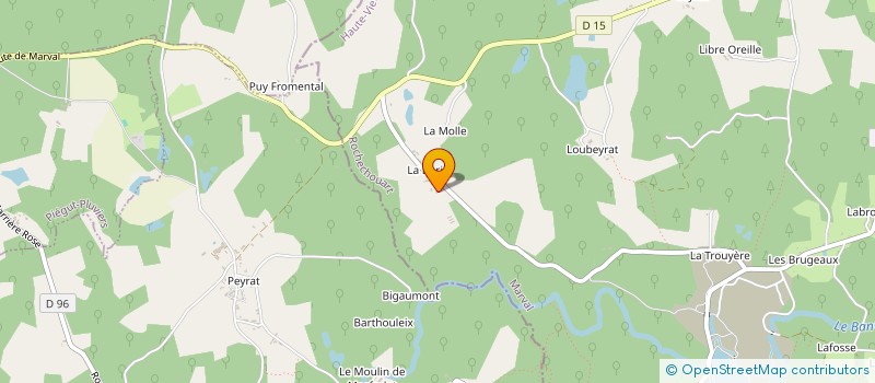 localisation de l'entreprise MONSIEUR STEPHEN RUSSELL à MARVAL
