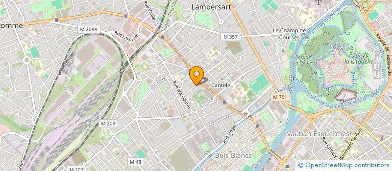 localisation de l'entreprise MONSIEUR STEPHEN'S LECLERCQ à LILLE