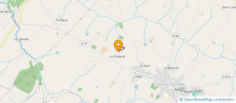 localisation de l'entreprise MONSIEUR STEPHEN SILLETT à ARNAC-LA-POSTE