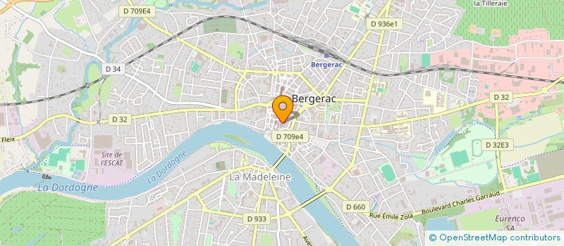 localisation de l'entreprise MONSIEUR STEPHEN TATNALL à BERGERAC
