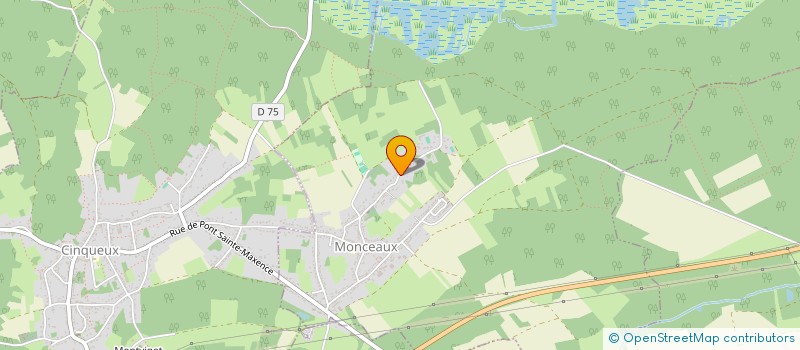 localisation de l'entreprise MONSIEUR STEPHEN TROLLIET  MONCEAUX