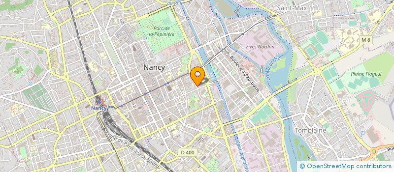 localisation de l'entreprise MONSIEUR STEPHEN USTIC à NANCY