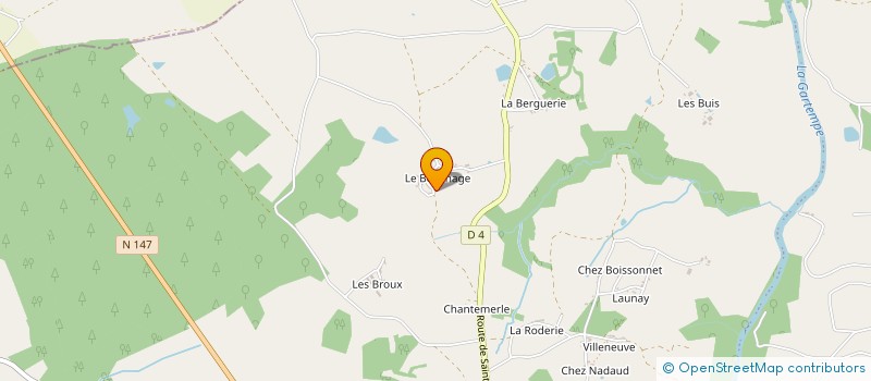 localisation de l'entreprise MONSIEUR STEPHEN WESTBROOK  VAL-D'OIRE-ET-GARTEMPE