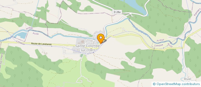 localisation de l'entreprise MONSIEUR STEPHEN WOOD  SAINTE-COLOMBE-SUR-L'HERS