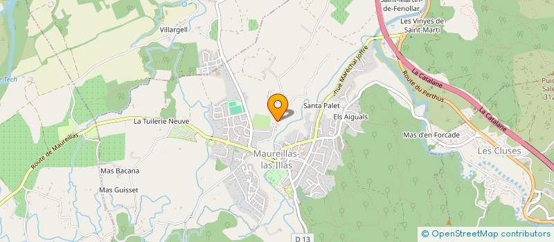 localisation de l'entreprise MONSIEUR STERGOS ARHANT  MAUREILLAS-LAS-ILLAS