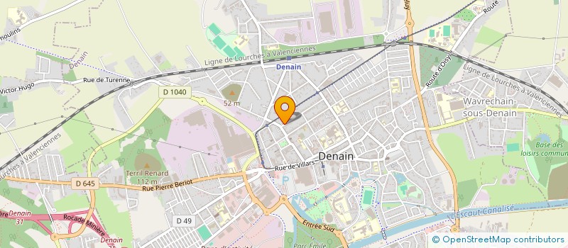 localisation de l'entreprise MONSIEUR STERIAN LILI MARIN  DENAIN