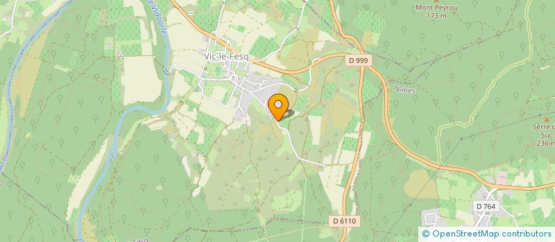 localisation de l'entreprise MONSIEUR STESSI LAMARQUE  VIC-LE-FESQ