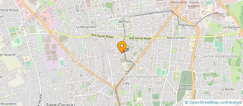 localisation de l'entreprise MONSIEUR STEVAN BRUNEAU à TOURS