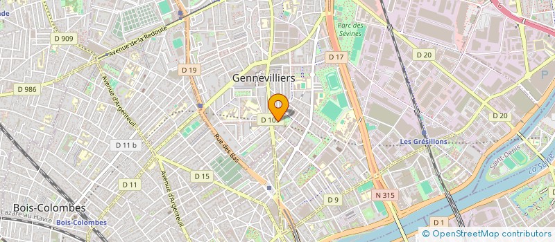 localisation de l'entreprise MONSIEUR STEVAN DONKOV à GENNEVILLIERS