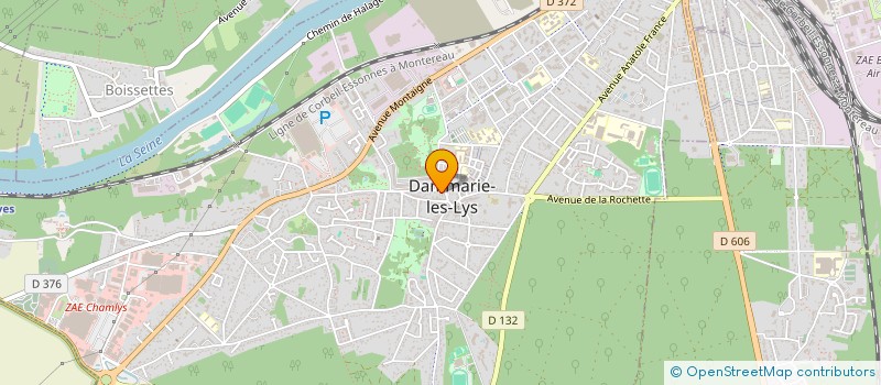 localisation de l'entreprise MONSIEUR STEVE ANOUYAHONG à DAMMARIE-LES-LYS