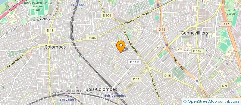 localisation de l'entreprise MONSIEUR STEVE ARIAS à BOIS COLOMBES