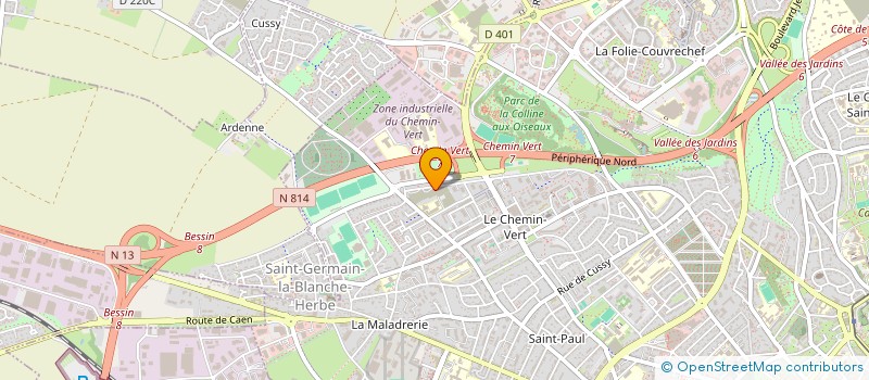 localisation de l'entreprise MONSIEUR STEVE AUVRAY à CAEN