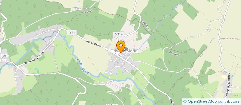 localisation de l'entreprise MONSIEUR STEVE BADEY  ORLY-SUR-MORIN