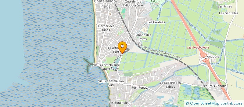 localisation de l'entreprise MONSIEUR STEVE BARGET à CHATELAILLON-PLAGE