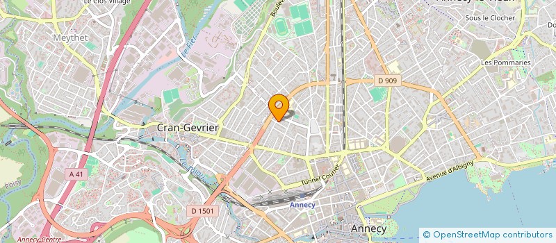 localisation de l'entreprise MONSIEUR STEVE BAVOYSI  ANNECY