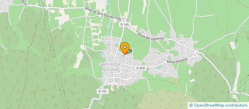 localisation de l'entreprise MONSIEUR STEVE BELLEGARDE  LAUDUN L'ARDOISE