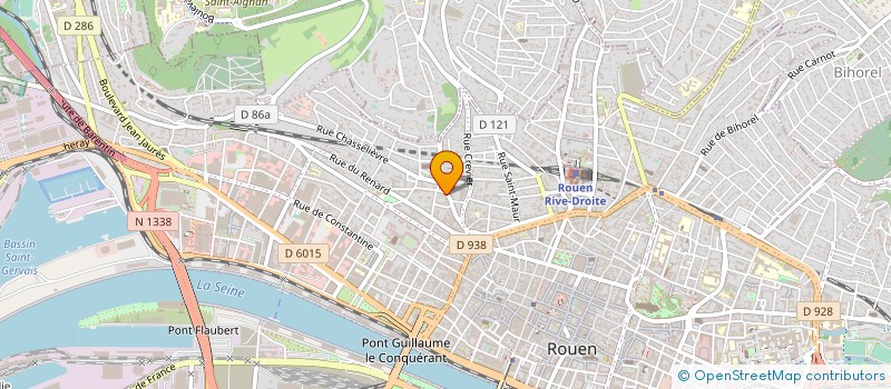 localisation de l'entreprise MONSIEUR STEVE BELLEVERGUE à ROUEN