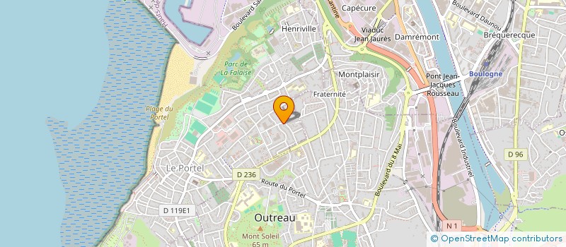 localisation de l'entreprise MONSIEUR STEVE BEN OLLOL  LE PORTEL