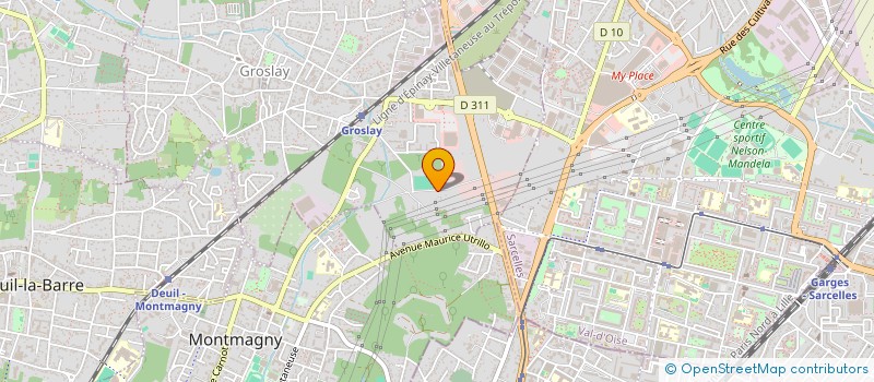 localisation de l'entreprise MONSIEUR STEVE BENGLER  GROSLAY