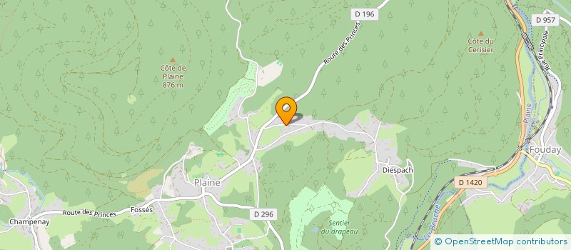 localisation de l'entreprise MONSIEUR STEVE BERNA  PLAINE