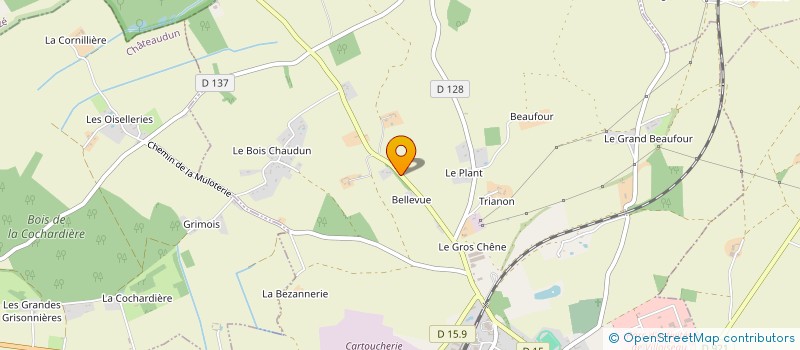 localisation de l'entreprise MONSIEUR STEVE BLOT à BROU