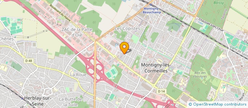 localisation de l'entreprise MONSIEUR STEVE BOGLIONI à MONTIGNY-LES-CORMEILLES