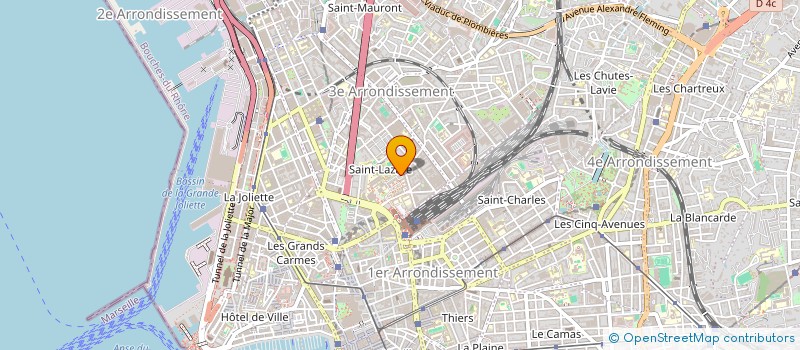 localisation de l'entreprise MONSIEUR STEVE BOLARD à MARSEILLE