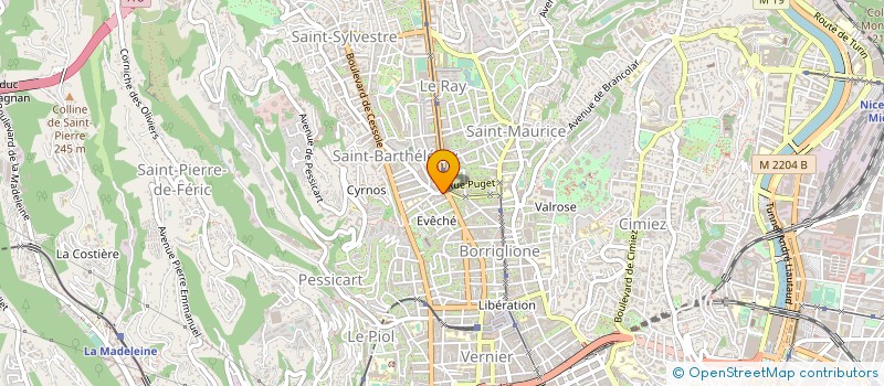 localisation de l'entreprise MONSIEUR STEVE BOUKO à ANTIBES