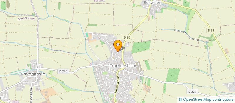 localisation de l'entreprise MONSIEUR STEVE BOURGART  TRUCHTERSHEIM