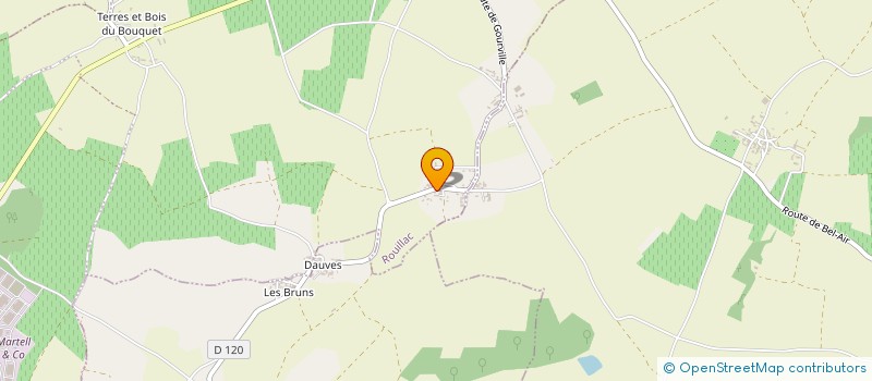 localisation de l'entreprise MONSIEUR STEVE BOURGOIN à SAINT-CYBARDEAUX